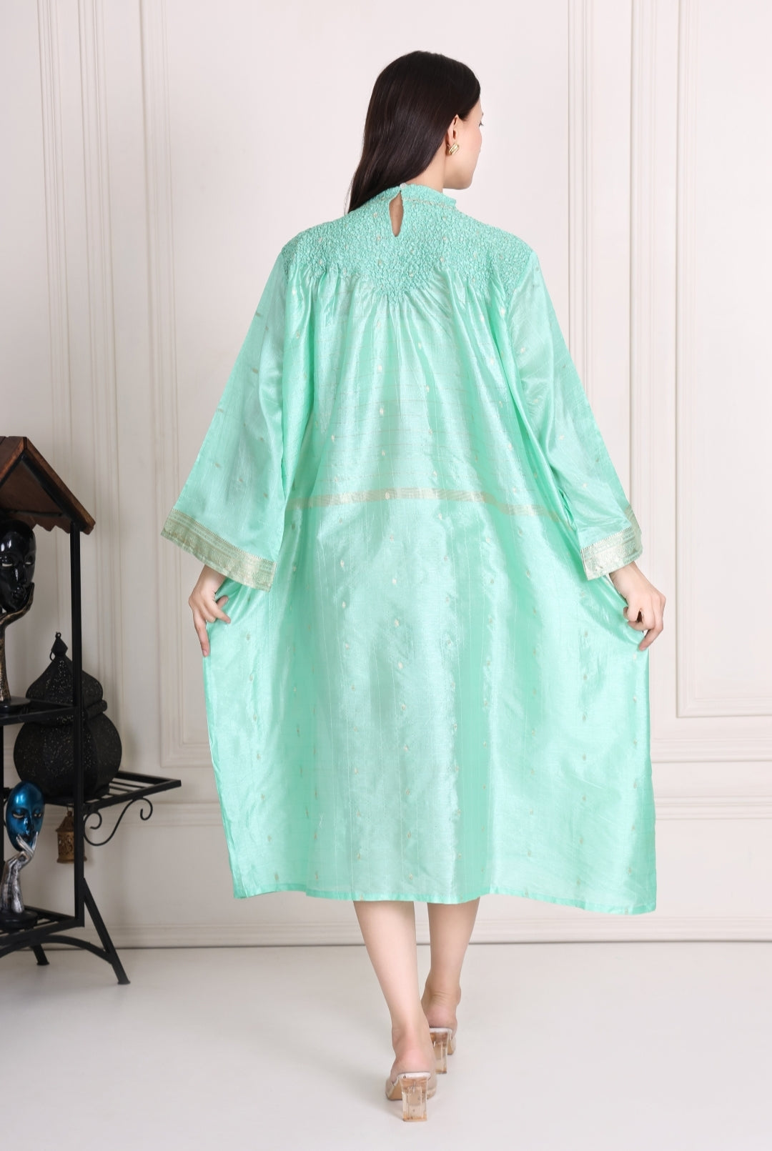 Jellabiya silk dress