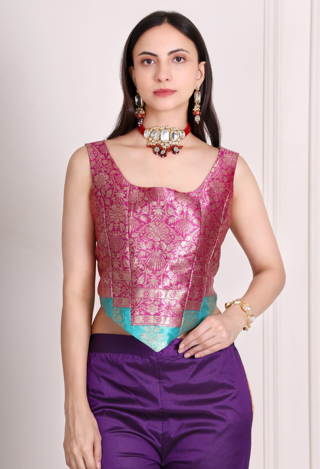 Zahra corset top