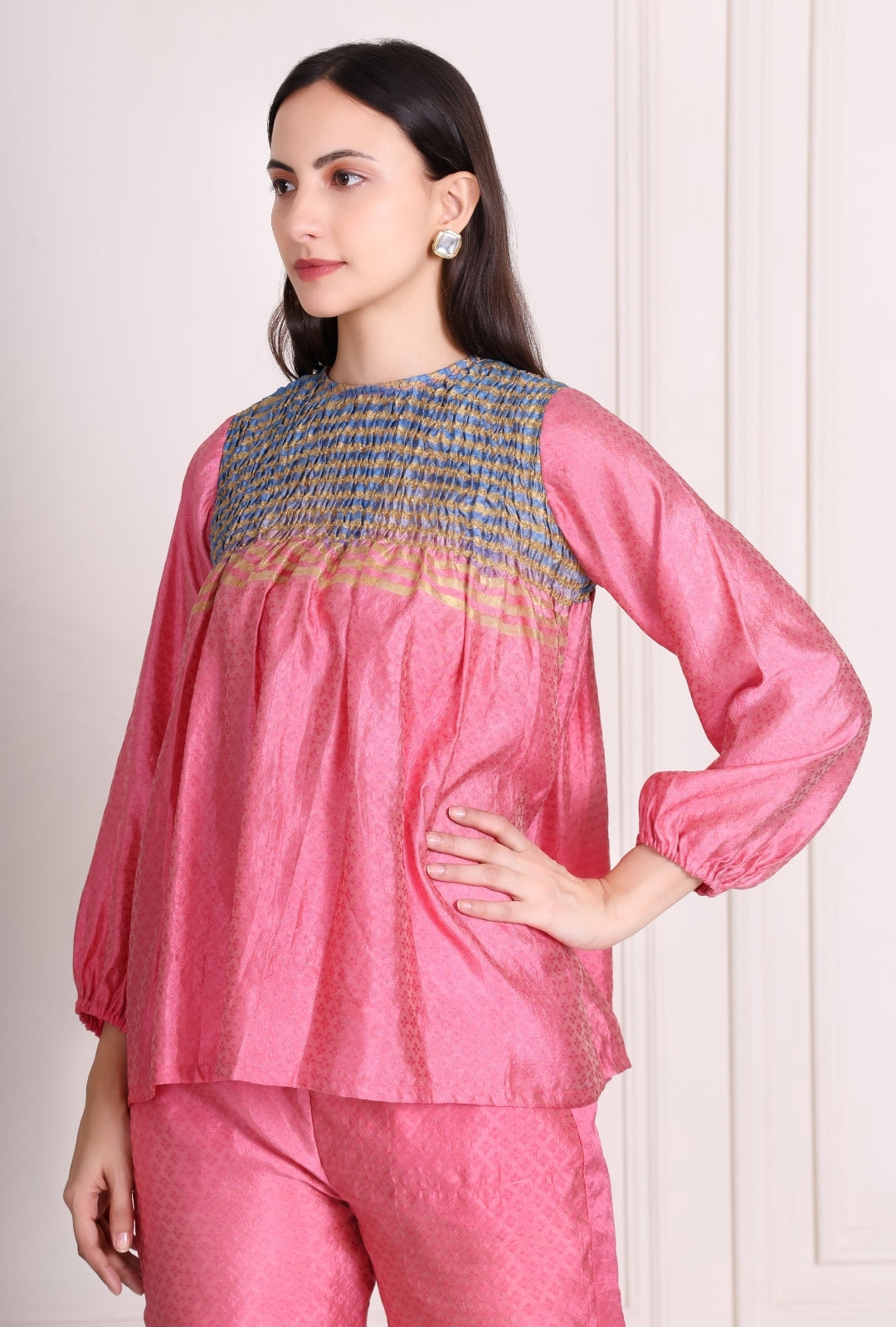 Saba silk co-ord set