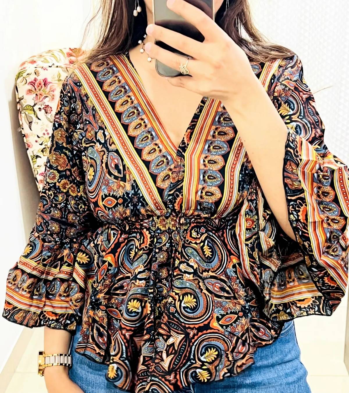 Bliss Peplum Top