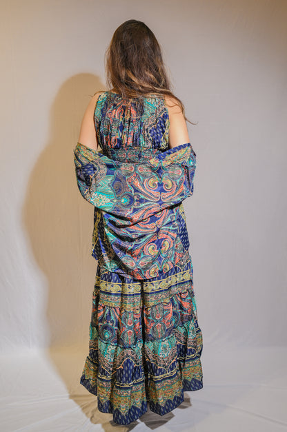 Skirt Co-Ord with Shrug
