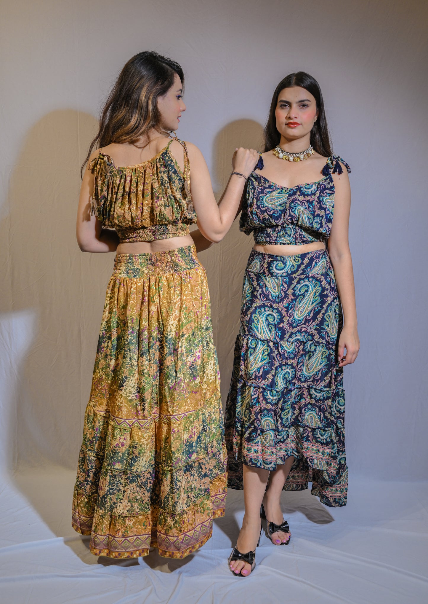Skirt Co-Ord with Shrug