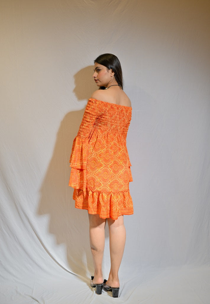 Off Shoulder short dress