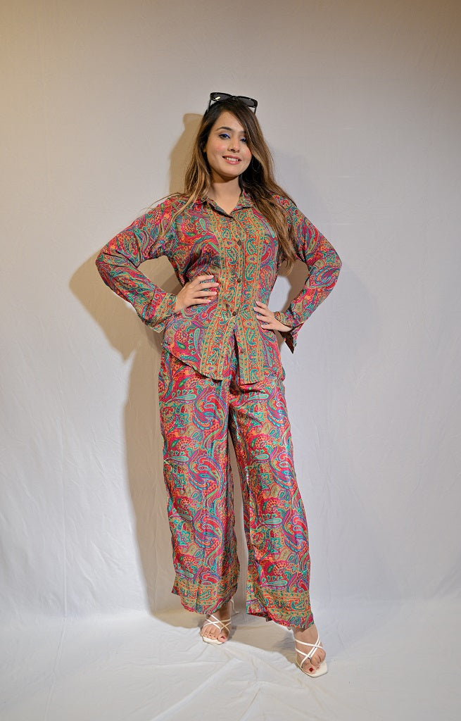Shirt Pant Co-Ord