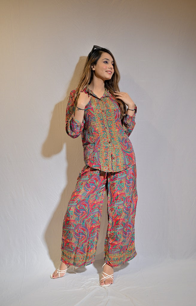 Shirt Pant Co-Ord
