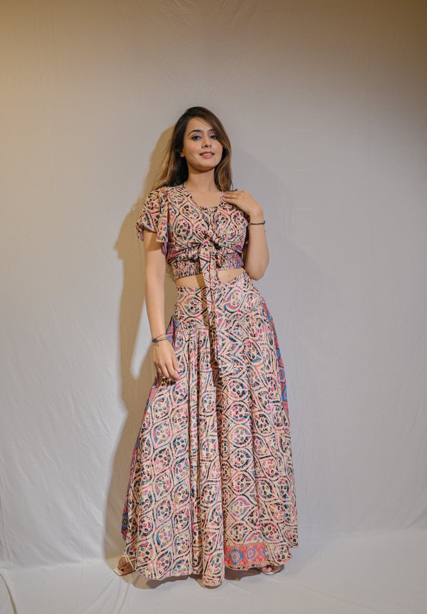 Floral Skirt Co-Ord with Tube