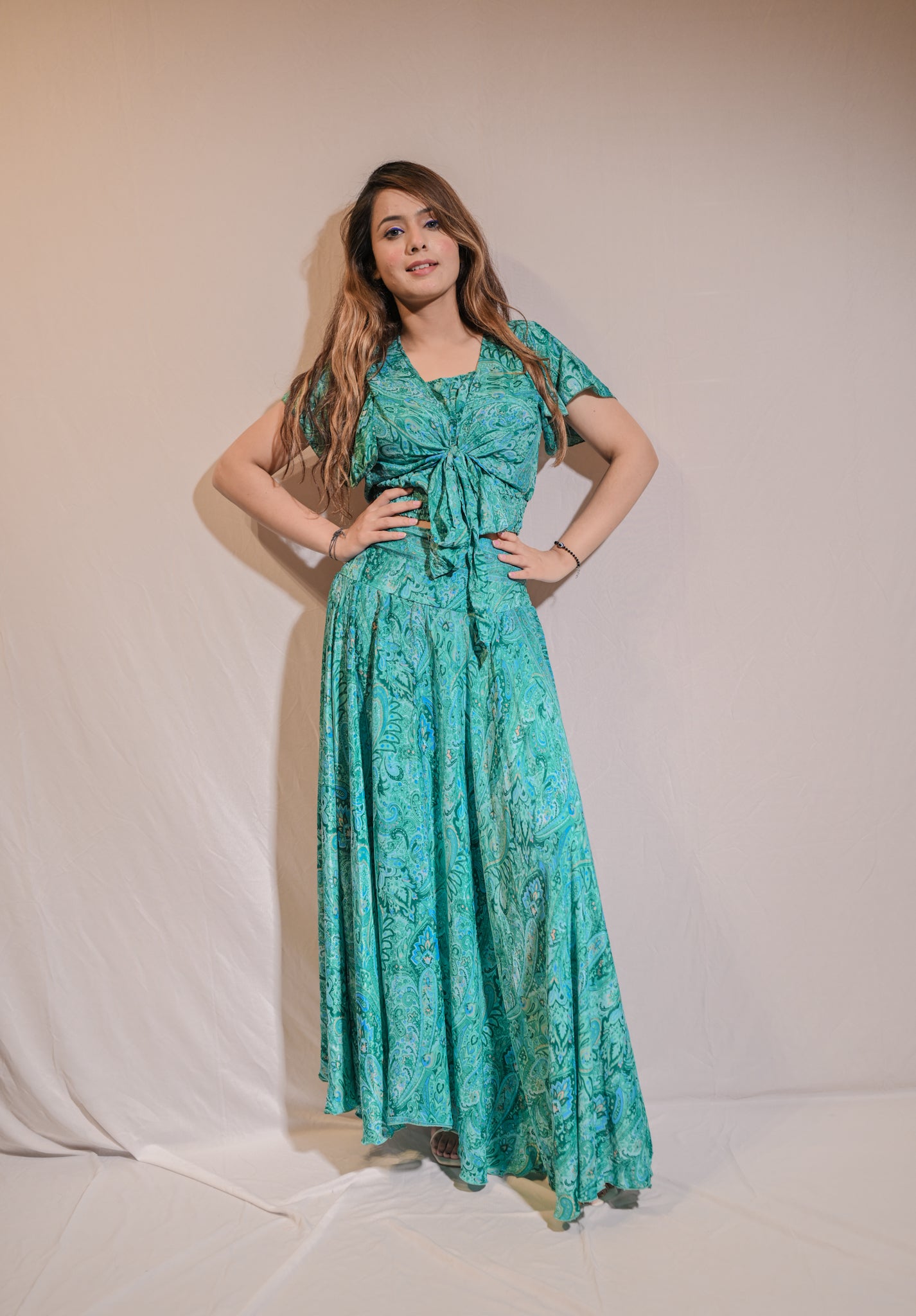 Floral Skirt Co-Ord with Tube