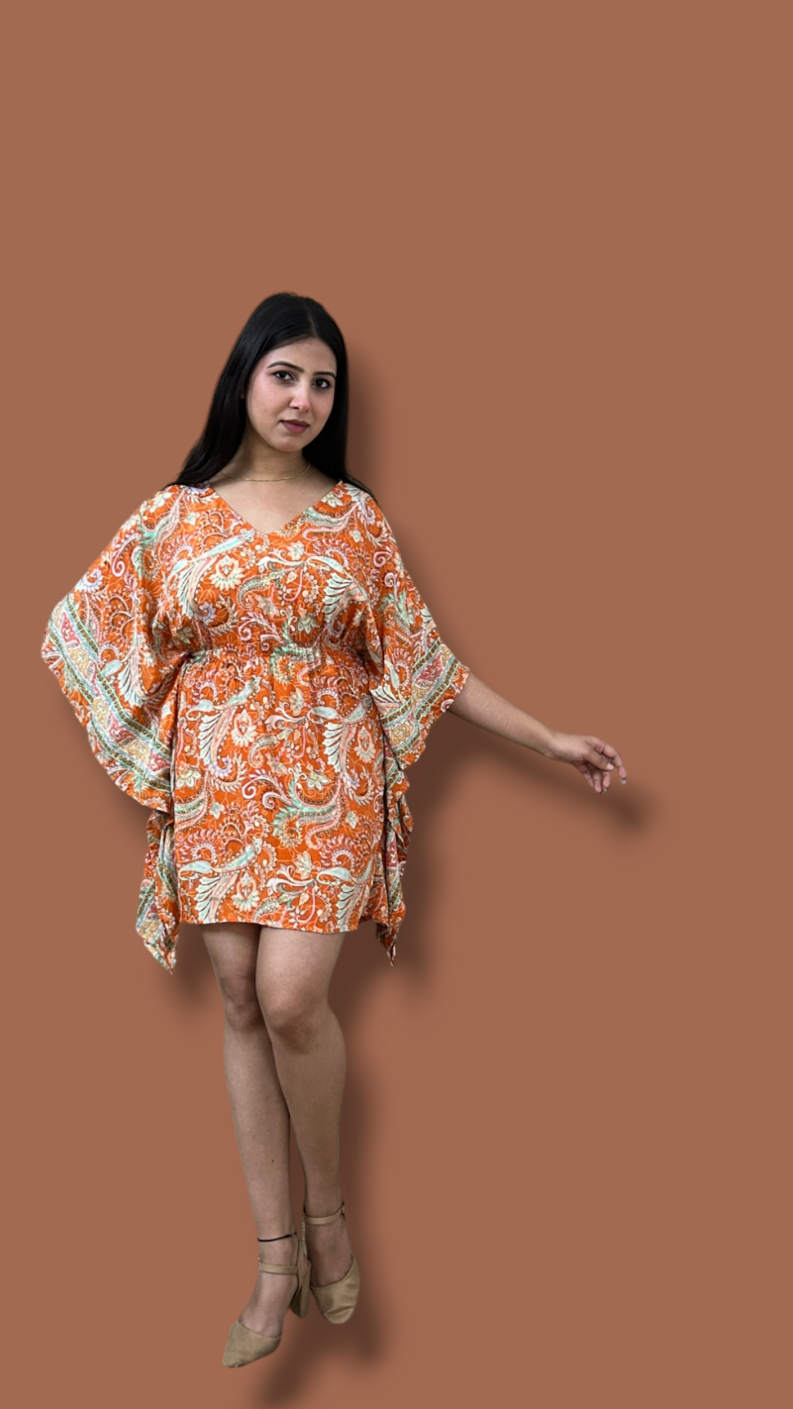 Shirt kaftan dress