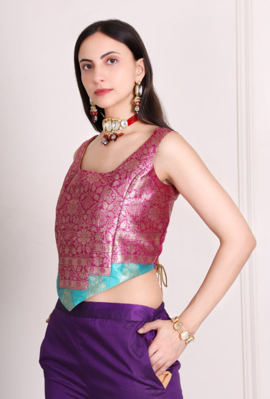 Zahra corset top