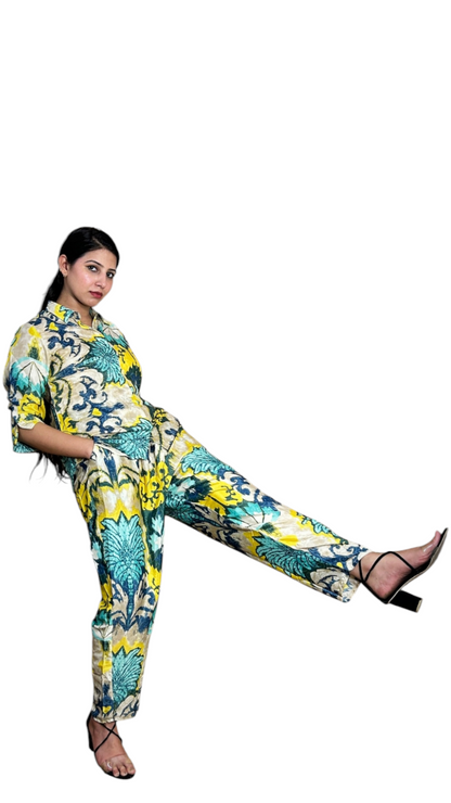 Shirt Pant Co-Ord
