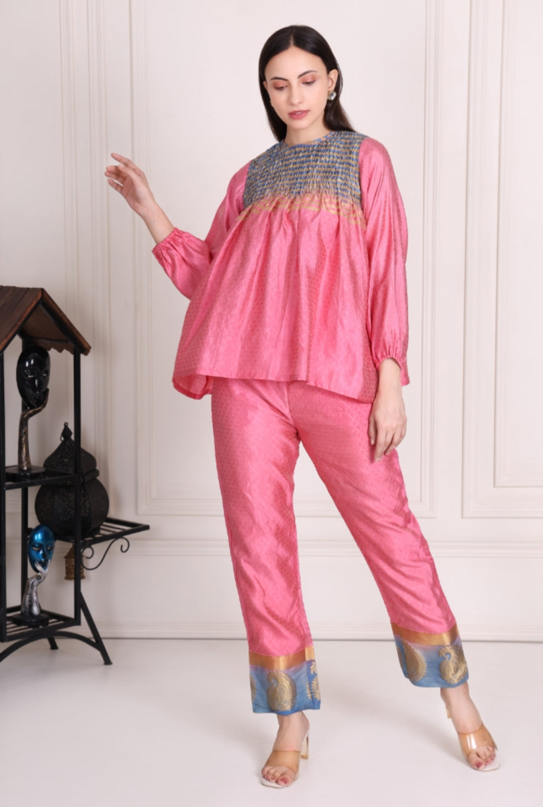 Saba silk co-ord set