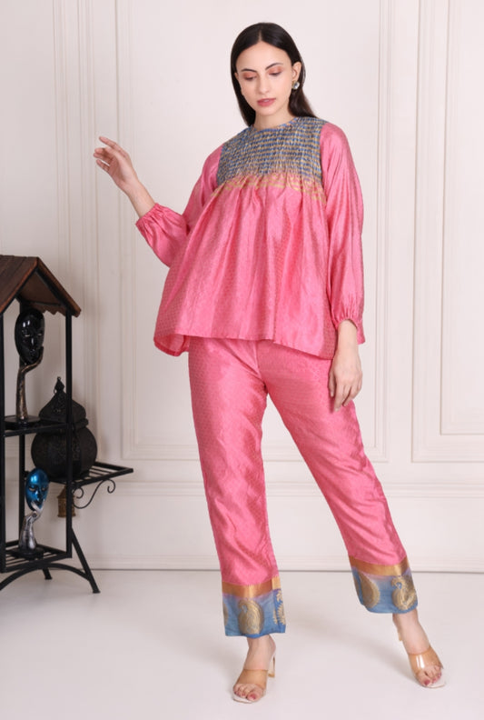 Saba silk co-ord set