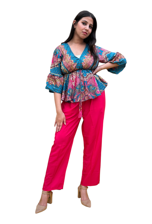 Peplum top