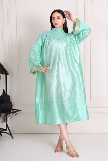 Jellabiya silk dress