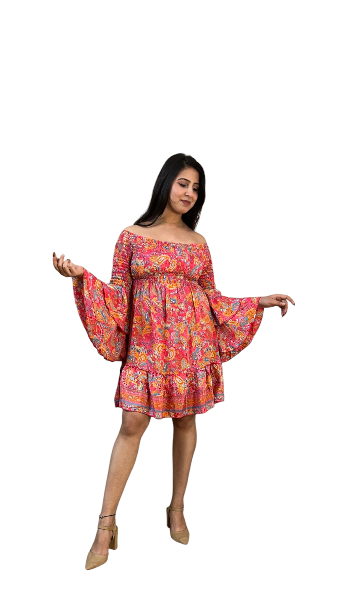 Off Shoulder short dress