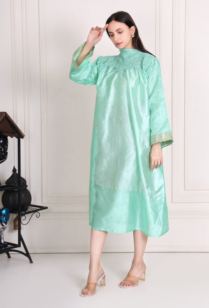 Jellabiya silk dress