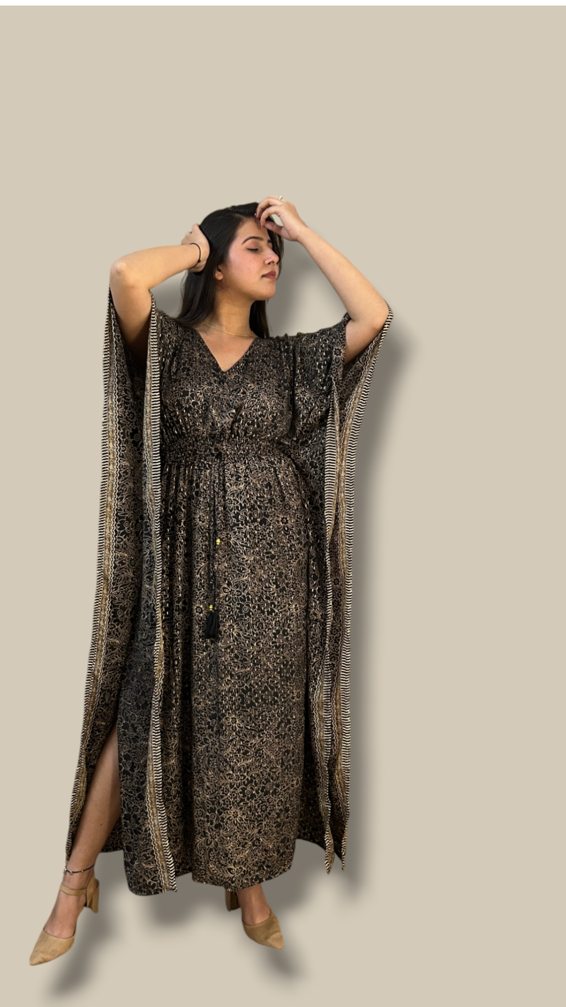Long kaftan dress
