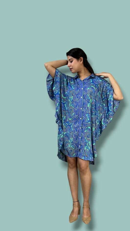 Kaftan shirt dress