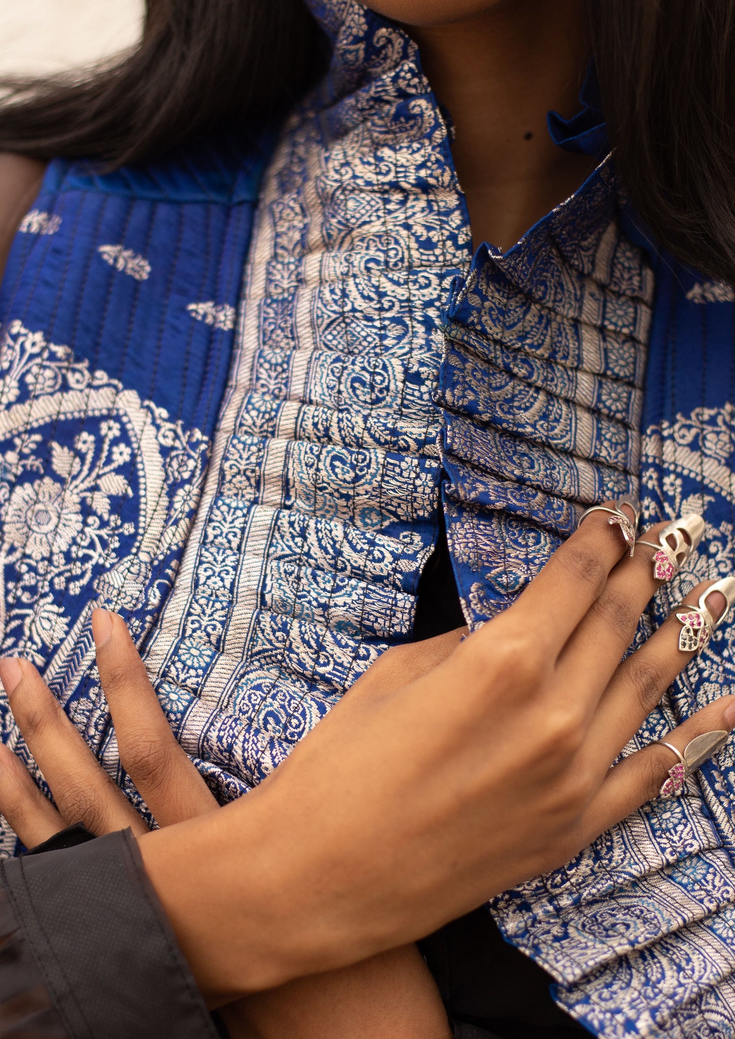 Regal Pleated Jacket