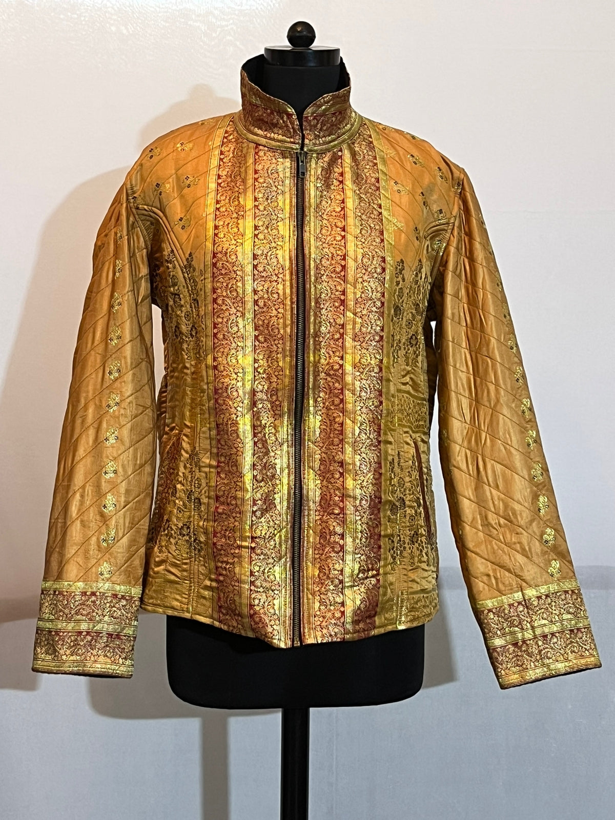 Heritage Chic Silk Brocade Jacket