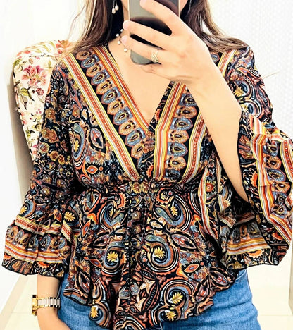 Bliss Peplum Top