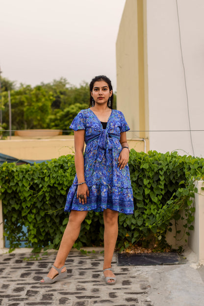 Gypsy Tie-Front Dress