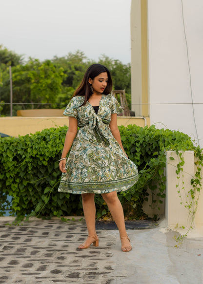 Gypsy Tie-Front Dress