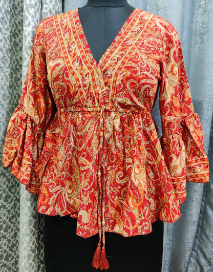 Bliss Peplum Top