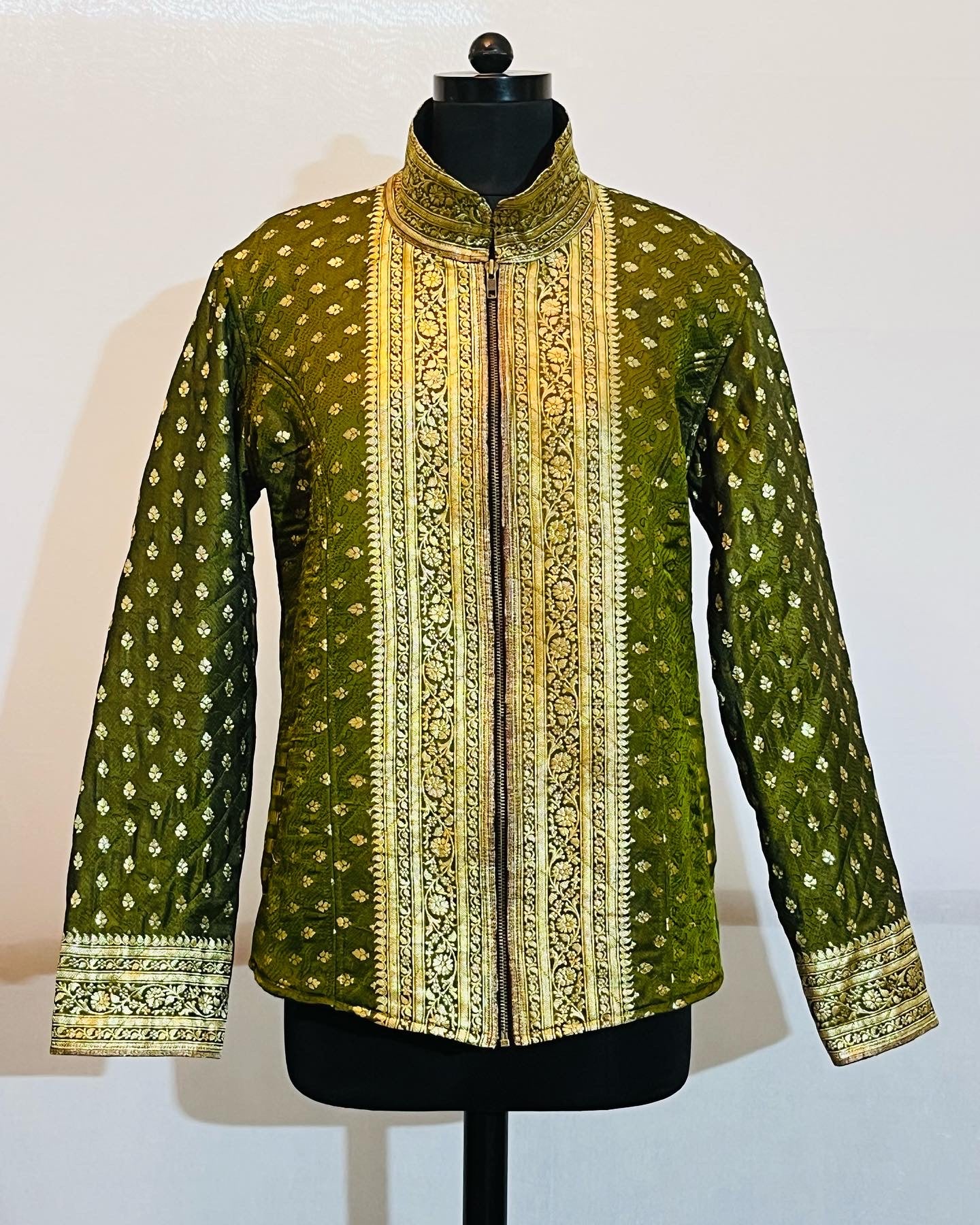 Heritage Chic Silk Brocade Jacket