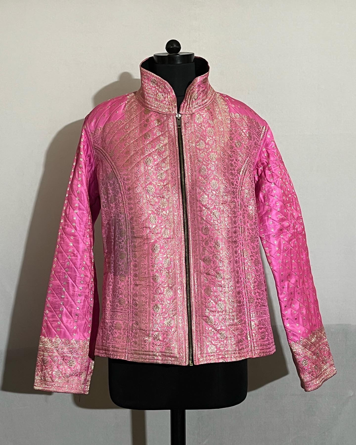 Heritage Chic Silk Brocade Jacket