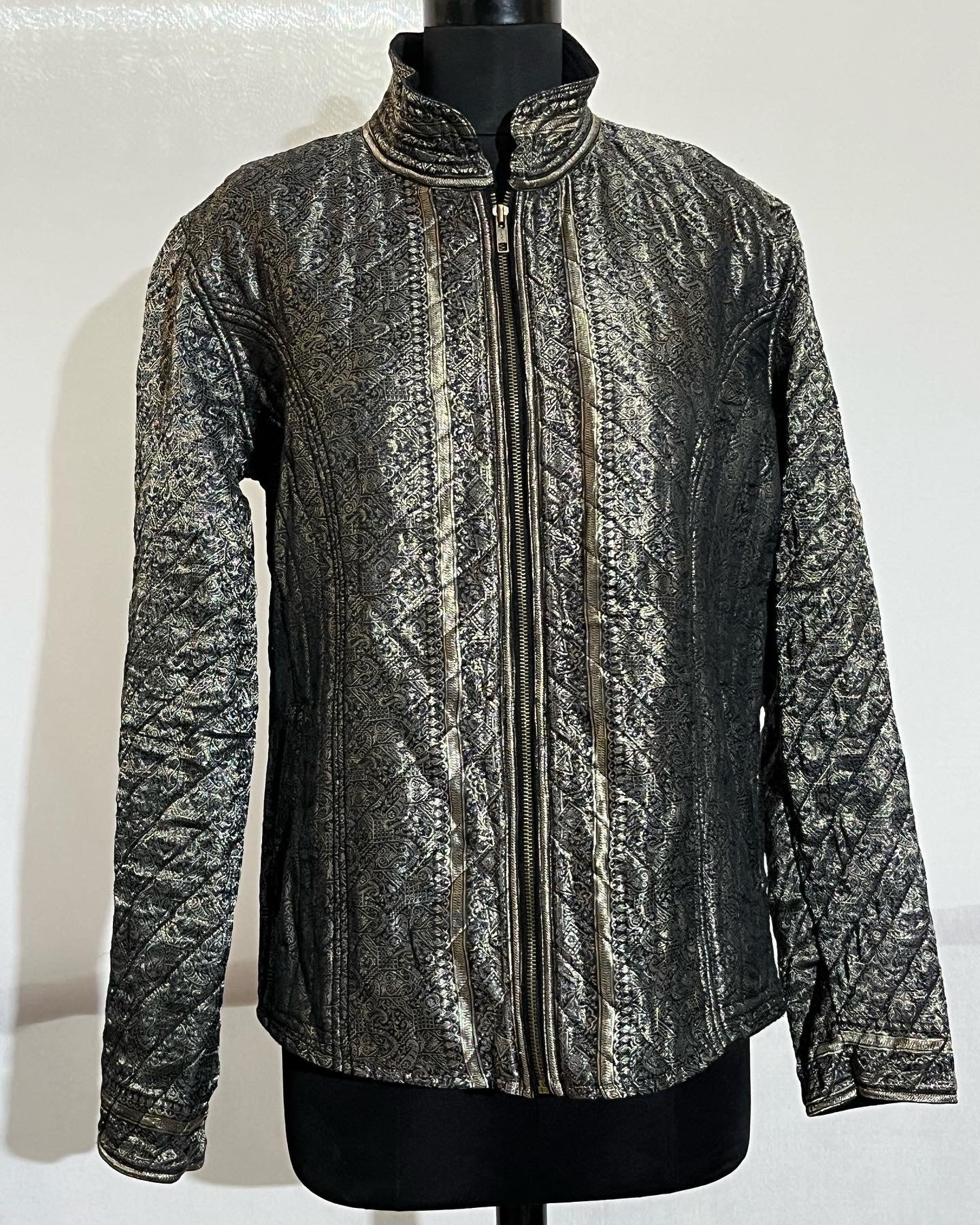 Heritage Chic Silk Brocade Jacket