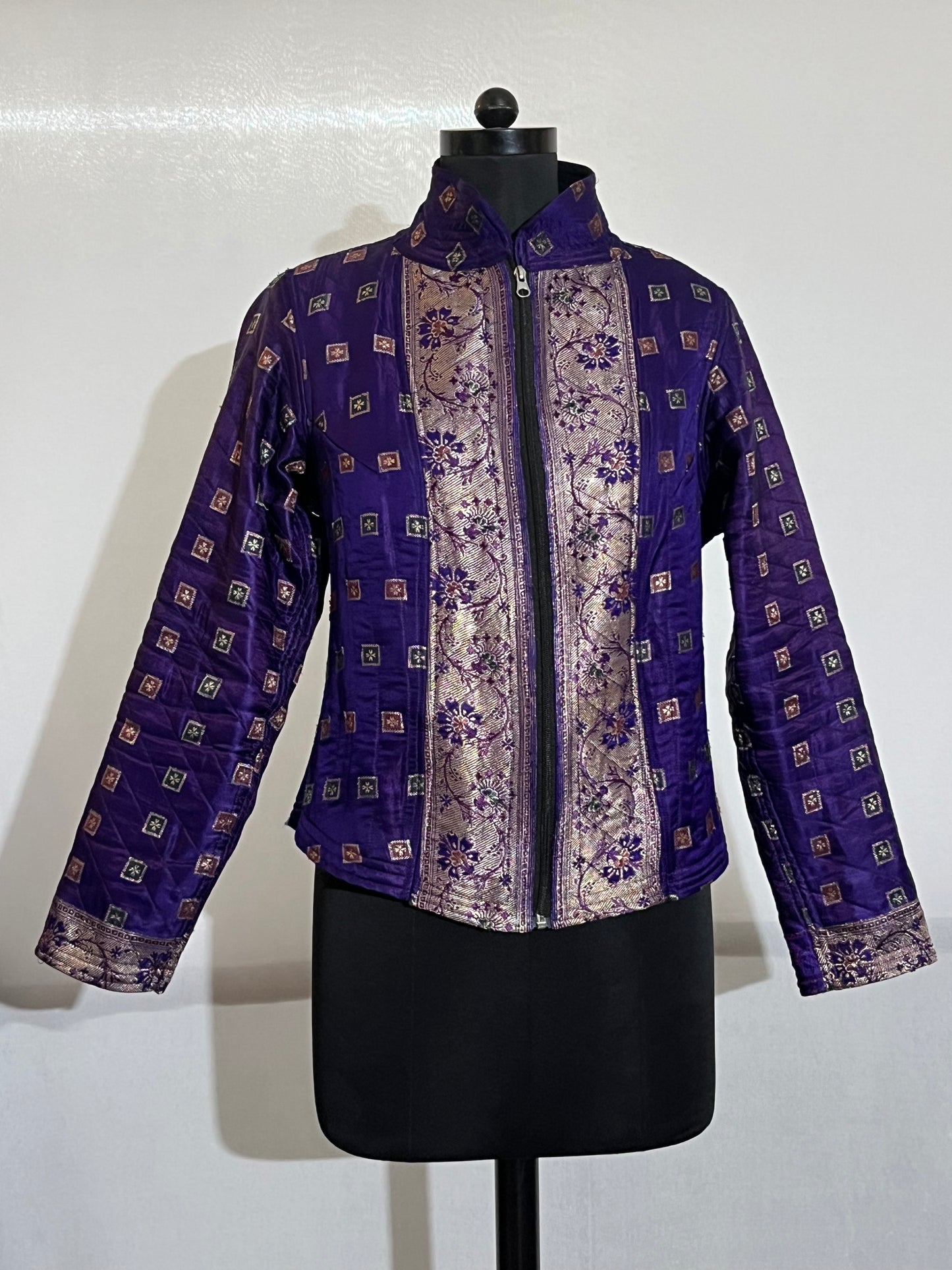 Heritage Chic Silk Brocade Jacket