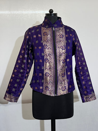 Heritage Chic Silk Brocade Jacket